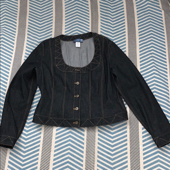 Randolph Duke Jackets & Blazers - Cute Randolph Duke Jean Jacket Sz 12